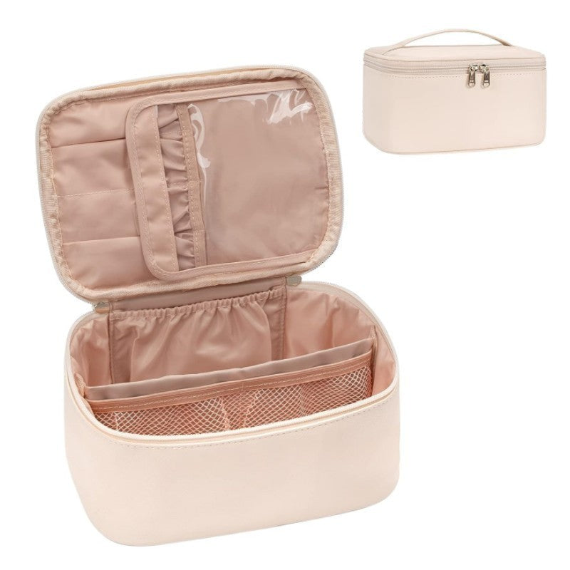 Cosmetic organizer bag with multiple compartments Stornfield