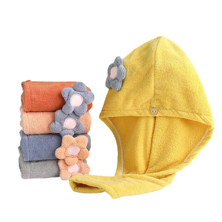 Women's Hair Turban with Practical Button Stornfield