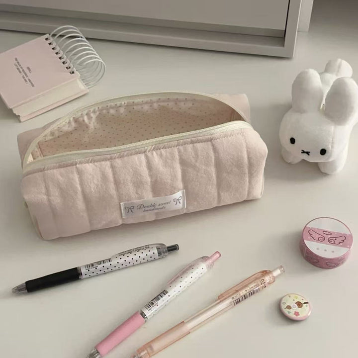 Quilted Storage Pencil Case