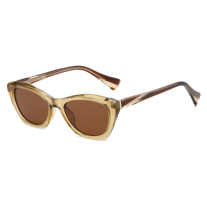 Women's Cat-Eye Sunglasses with Transparent and Colored Details Stornfield