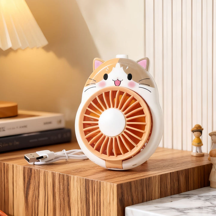 Ladies portable handheld fan with chicken design Stornfield