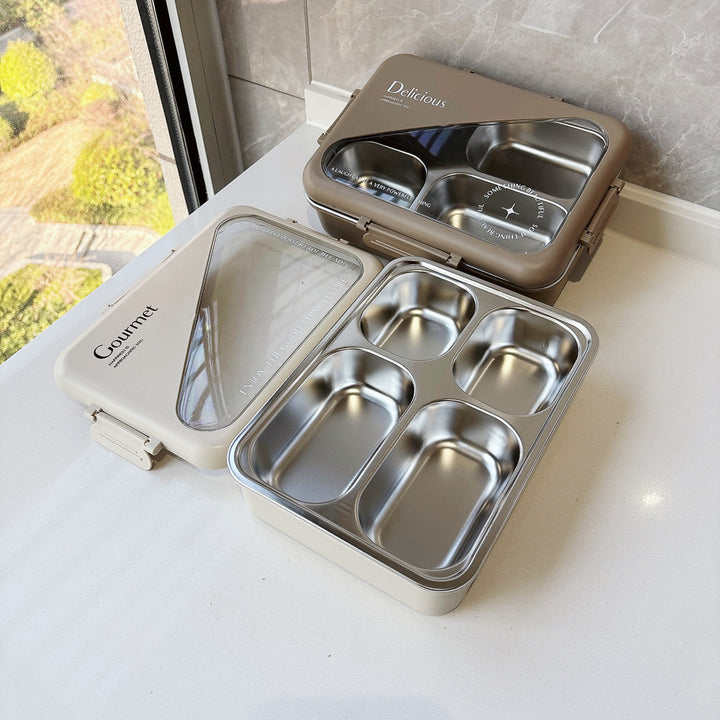 Multi-Compartment Insulated Food Storage Container