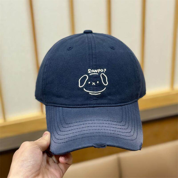 Women's Casual Character-Embroidered Baseball Cap Stornfield