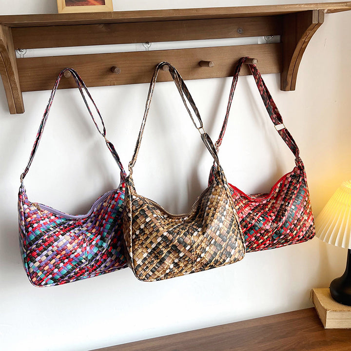 WoColorful Woven Hobo Bag Stornfield