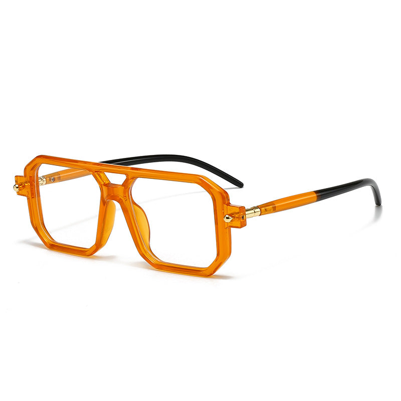 Women oversized rectangular glasses Stornfield