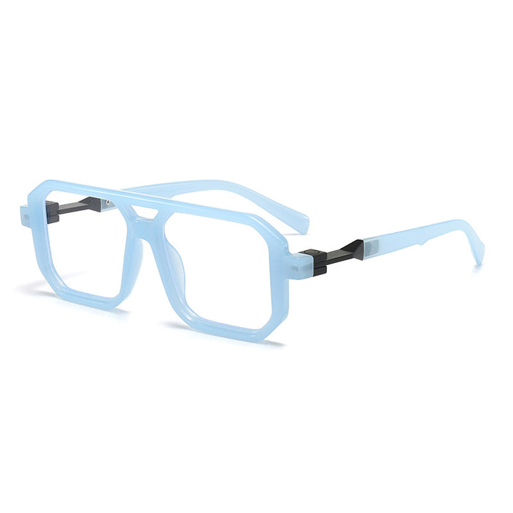 Ladies stylish oversized sunglasses with geometric frame Stornfield