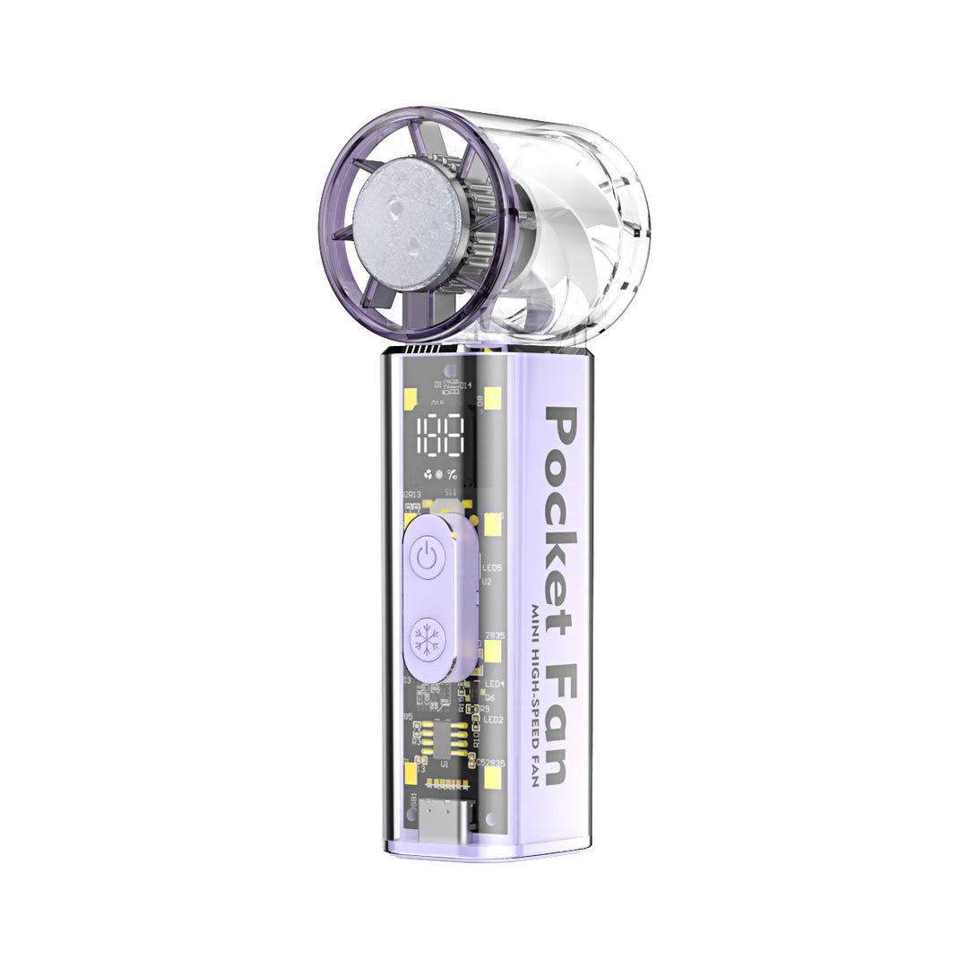Unisex Pocket-Sized High-Speed Cooling Fan Stornfield