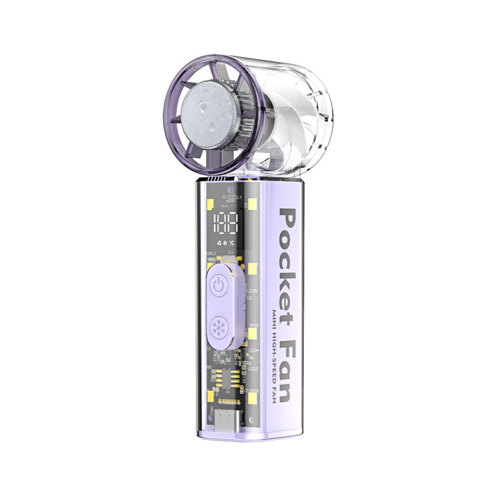 Unisex Pocket-Sized High-Speed Cooling Fan Stornfield