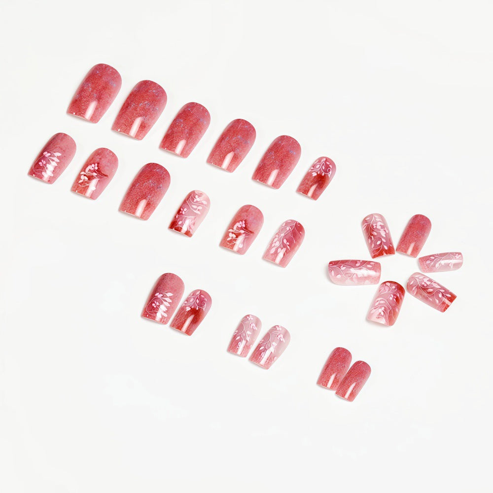 Artificial nails in elegant floral design Stornfield