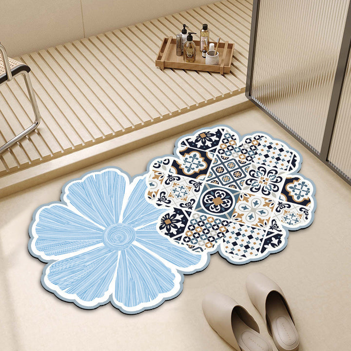 Modern Decorative Bathroom Mat