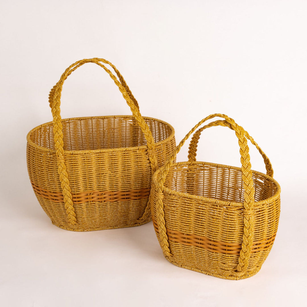 Artisan Woven Storage Basket Stornfield