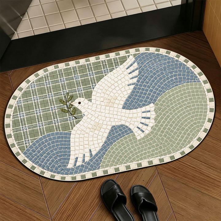 Mosaic Decorative Entrance Mat