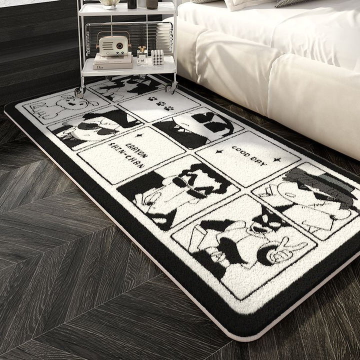 Cartoon Comic Strip Floor Mat