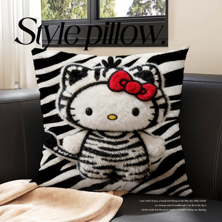 Cute Character-Themed Decorative Cushion