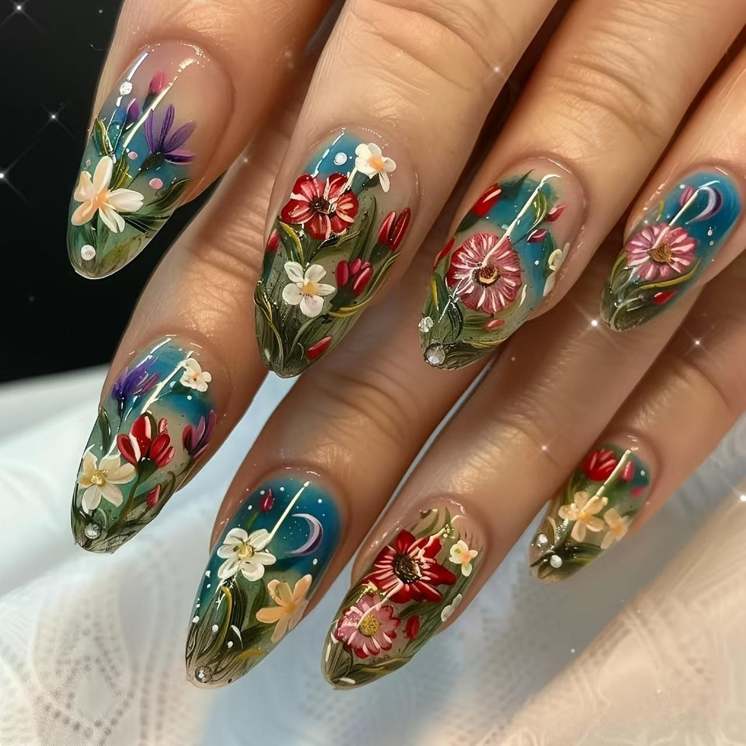 Artful Nail Extensions with Elegant Tips Stornfield