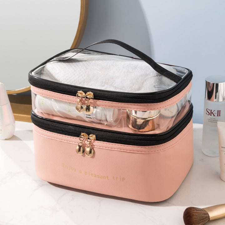 Dual-Layer Transparent Cosmetic Organizer Stornfield