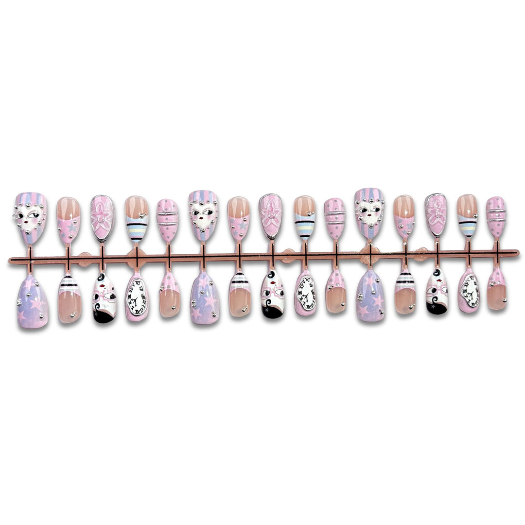Decorative Press-On Nail Art Kit