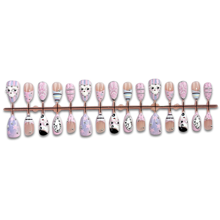 Decorative Press-On Nail Art Kit