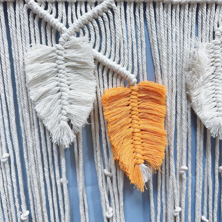 Macrame Leaf Wall Hanging Stornfield