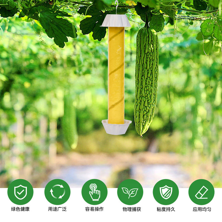 Hanging suet cylinder bird feeder with protective cap and drainage tray Stornfield