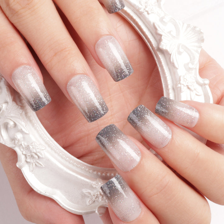 Glitter Ombre Press-On Nail Art Stornfield