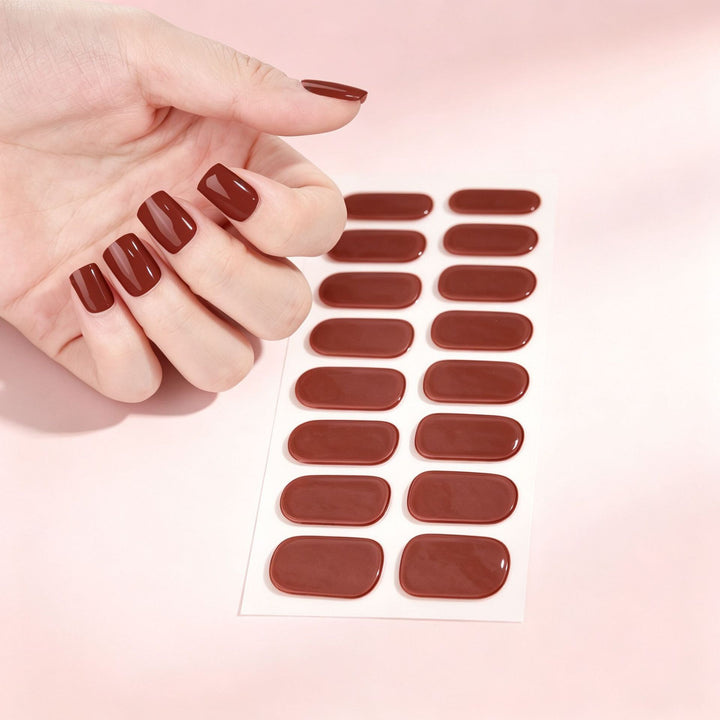 Premium Glossy Press-On Nail Set