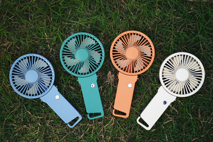 Unisex Portable Hand Fan with Ergonomic Handle and Powerful Battery Stornfield