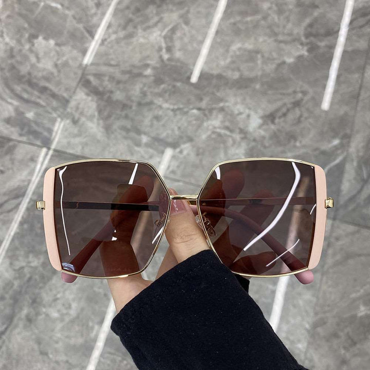 Women's oversized sunglasses with glamorous frame Stornfield