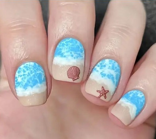 Floral Gradient Nail Art Kit Stornfield