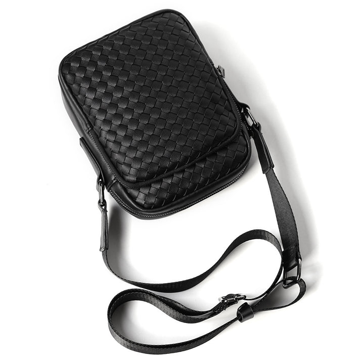 Practical Crossbody Bag with Woven Design Stornfield