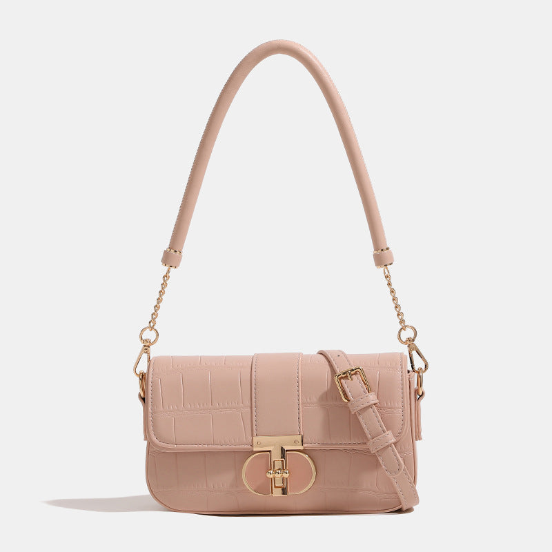 Crocodile-Embossed Crossbody Handbag Stornfield
