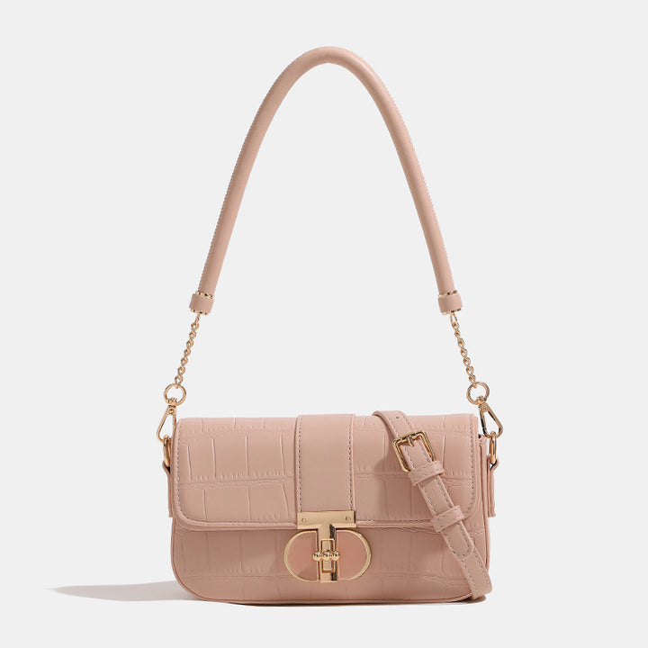 Crocodile-Embossed Crossbody Handbag Stornfield