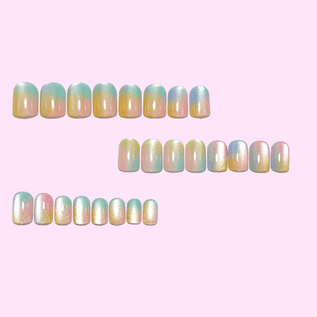 Ombre Artificial Nails Stornfield