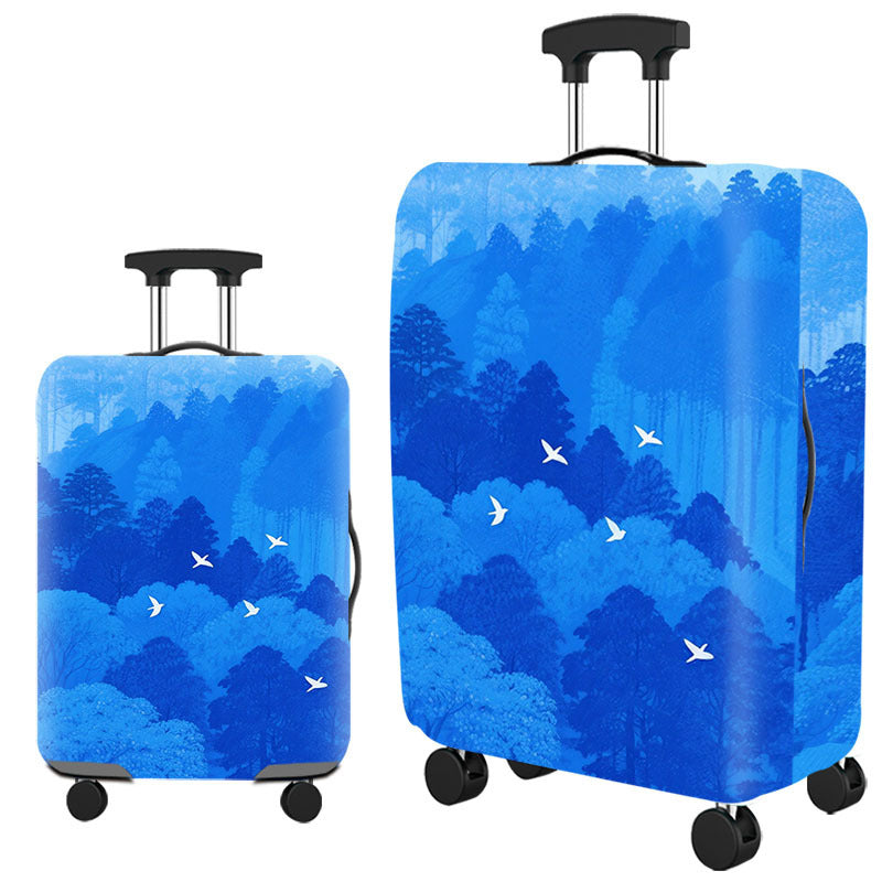 Artistic Cat-Themed Hard Shell Suitcase Stornfield