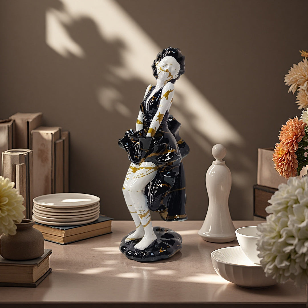 Artistic figure with beach design Stornfield
