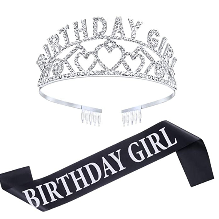 Ladies Glittering Birthday Crown Stornfield