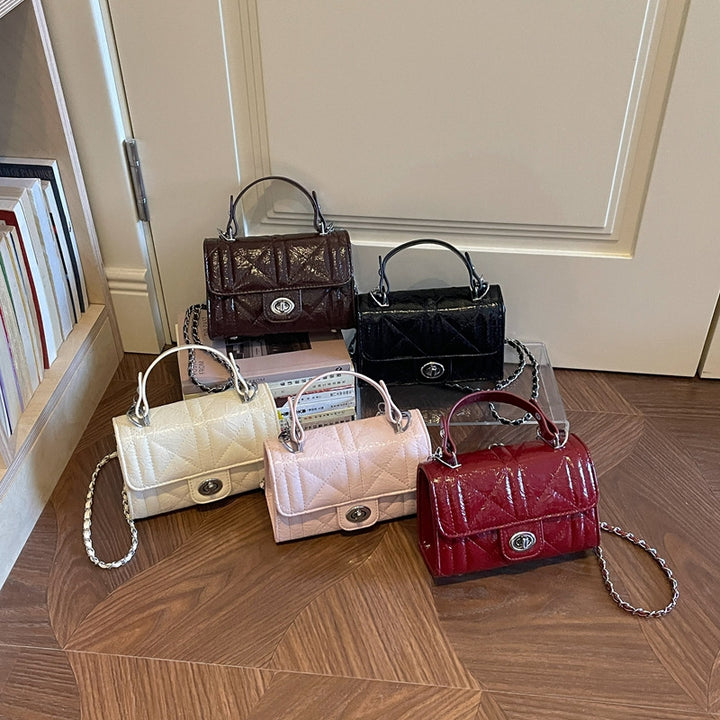 Quilted Faux Leather Crossbody Bag Stornfield