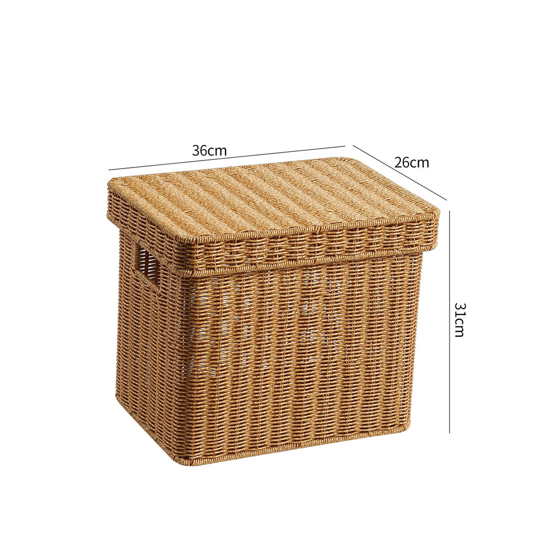 Handwoven Decorative Storage Chest Stornfield