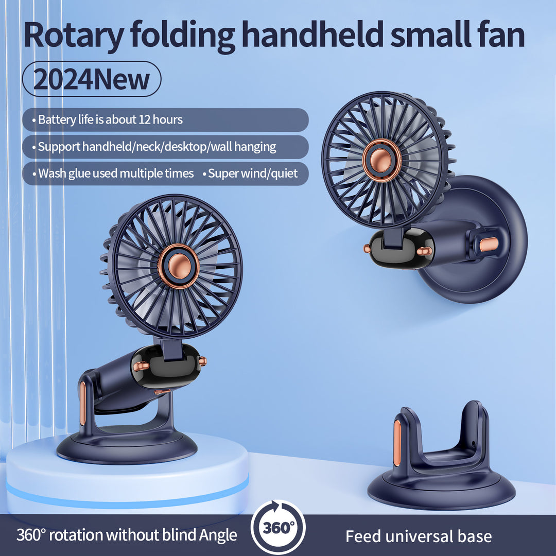 Portable Oscillating Mini Fan with Adjustable Mount Stornfield