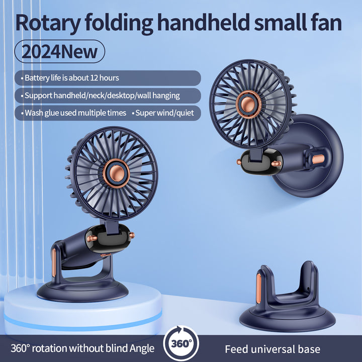 Unisex Versatile 360-Degree Rotating Wall-Mounted Fan Stornfield