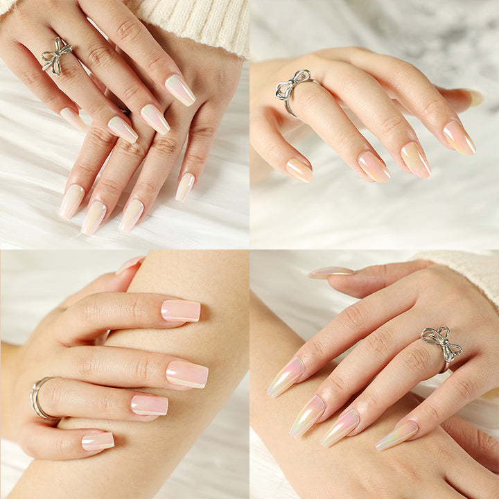 Elegant artificial nails with gradient effect Stornfield