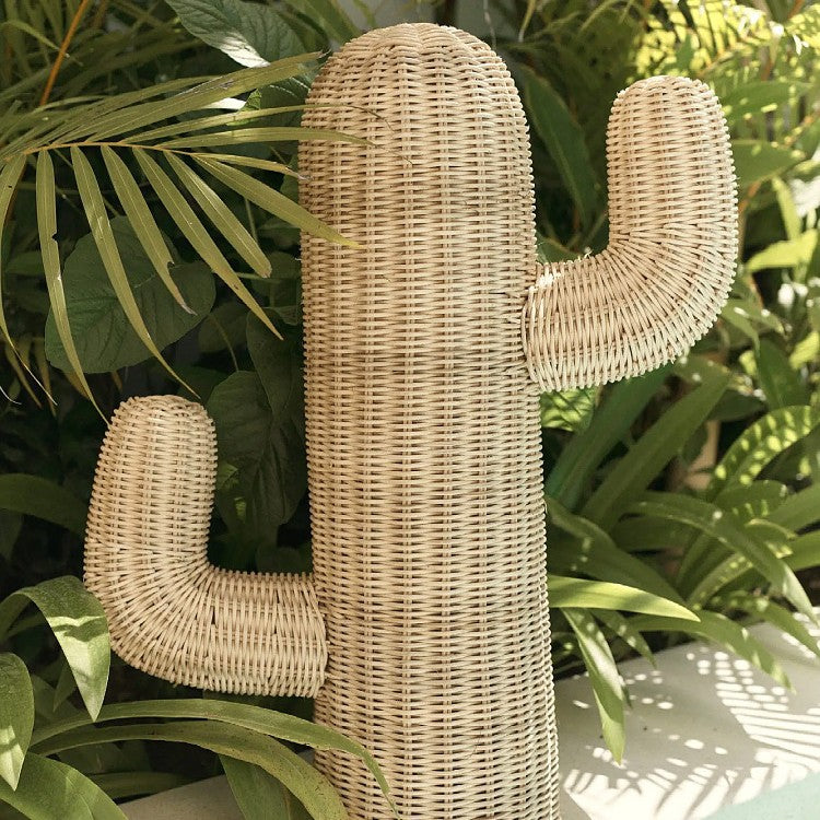 Decorative basket in the shape of a cactus Stornfield