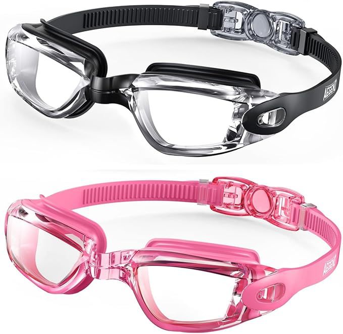 Swim goggles with adjustable head strap and anti-fog technology Stornfield