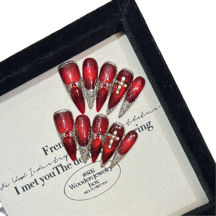 Glamorous Stiletto Press-On Nail Set