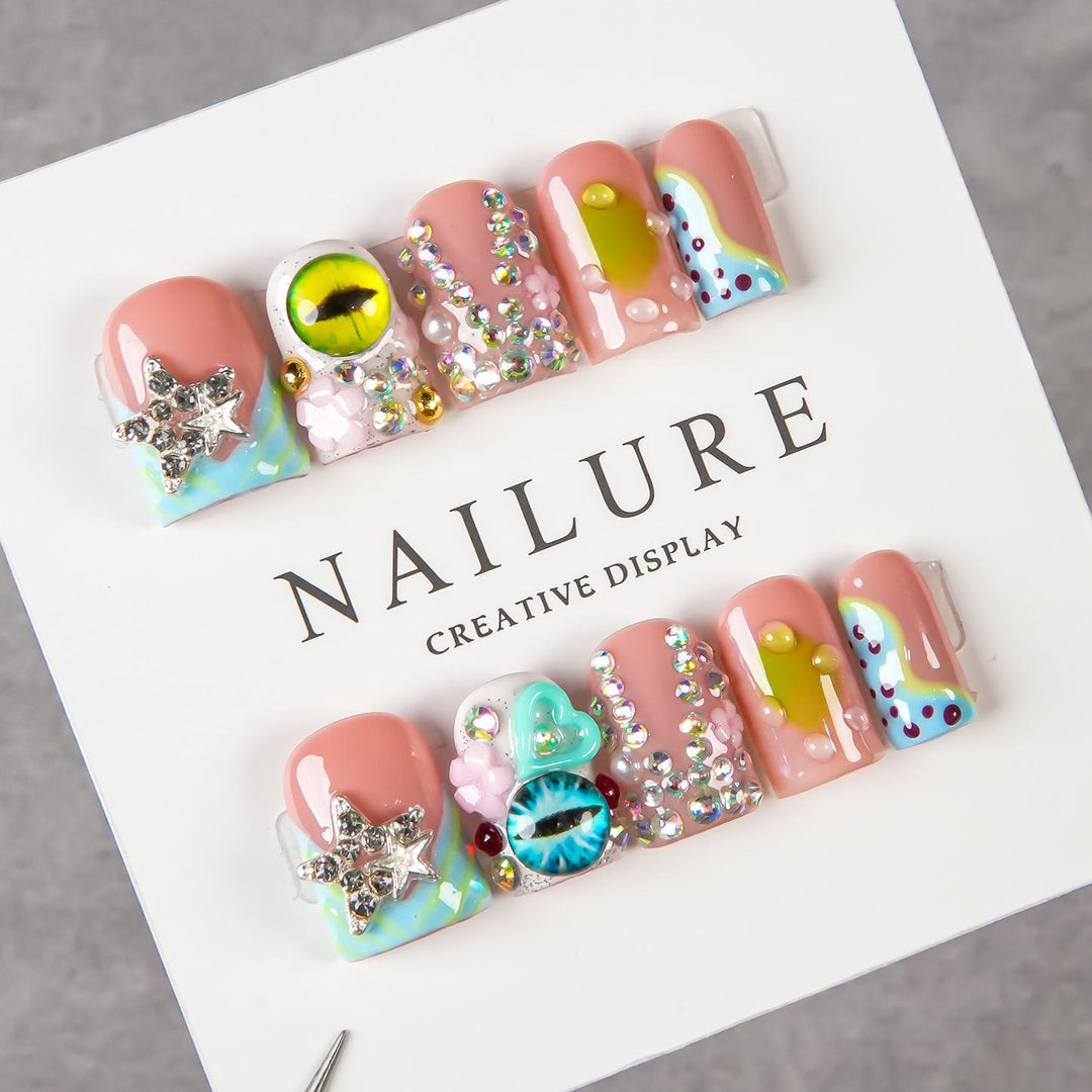 Artistic Nail Art Creations