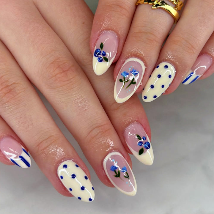 Artistic Floral Nail Art Kit