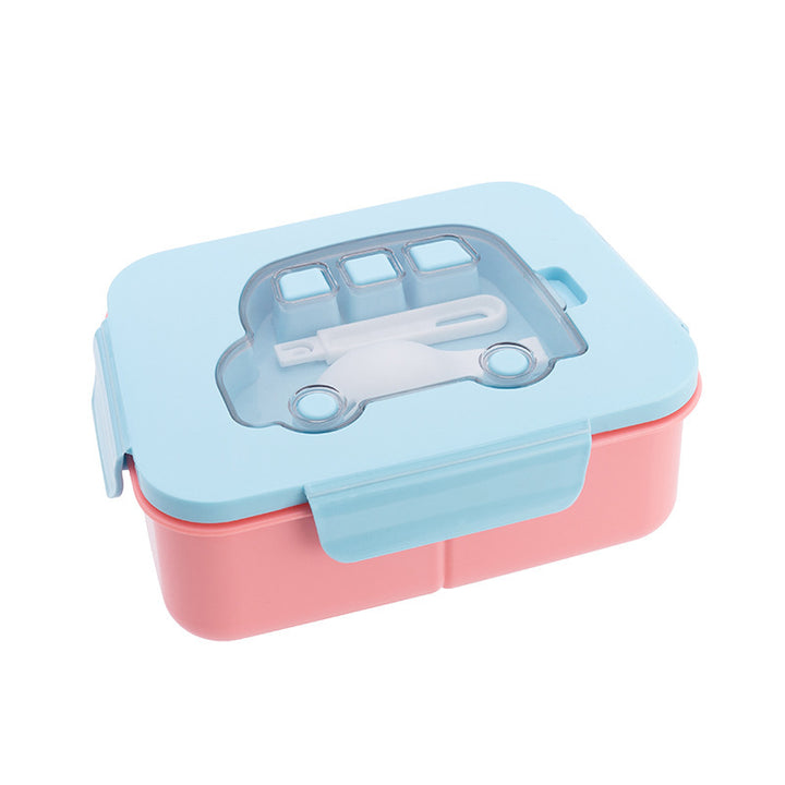 Cartoon-Themed Multi-Layered Lunch Box