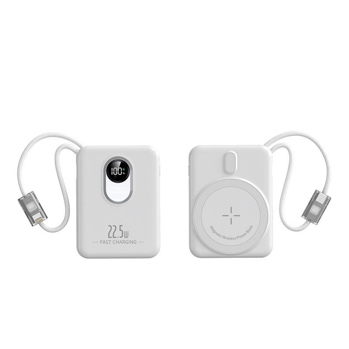 Magnetic Wireless Powerbank with Fast Charging Function and Digital Display Stornfield