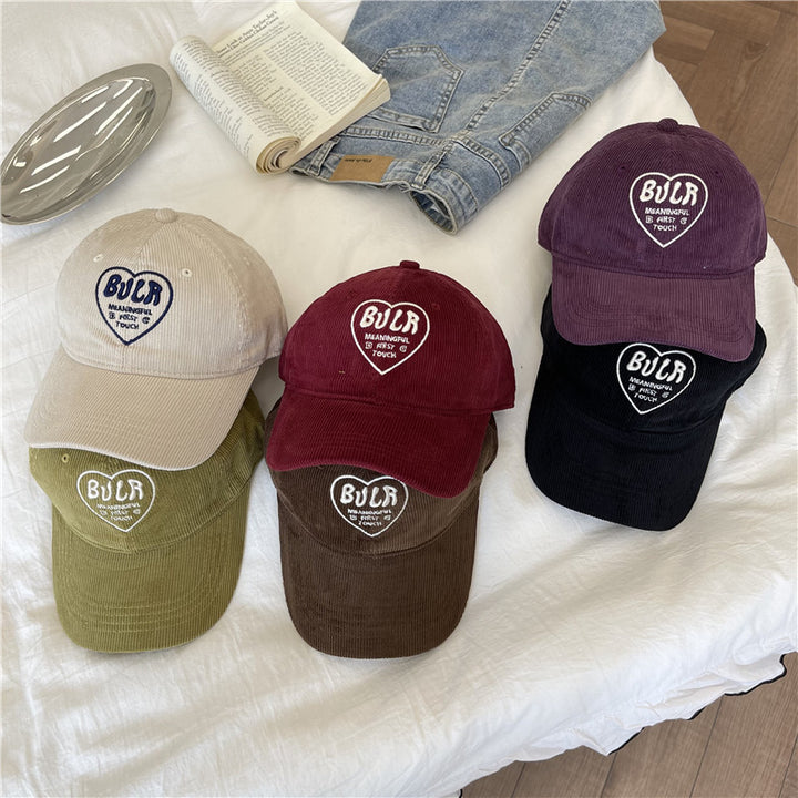 Women's Textured Corduroy Baseball Cap Stornfield