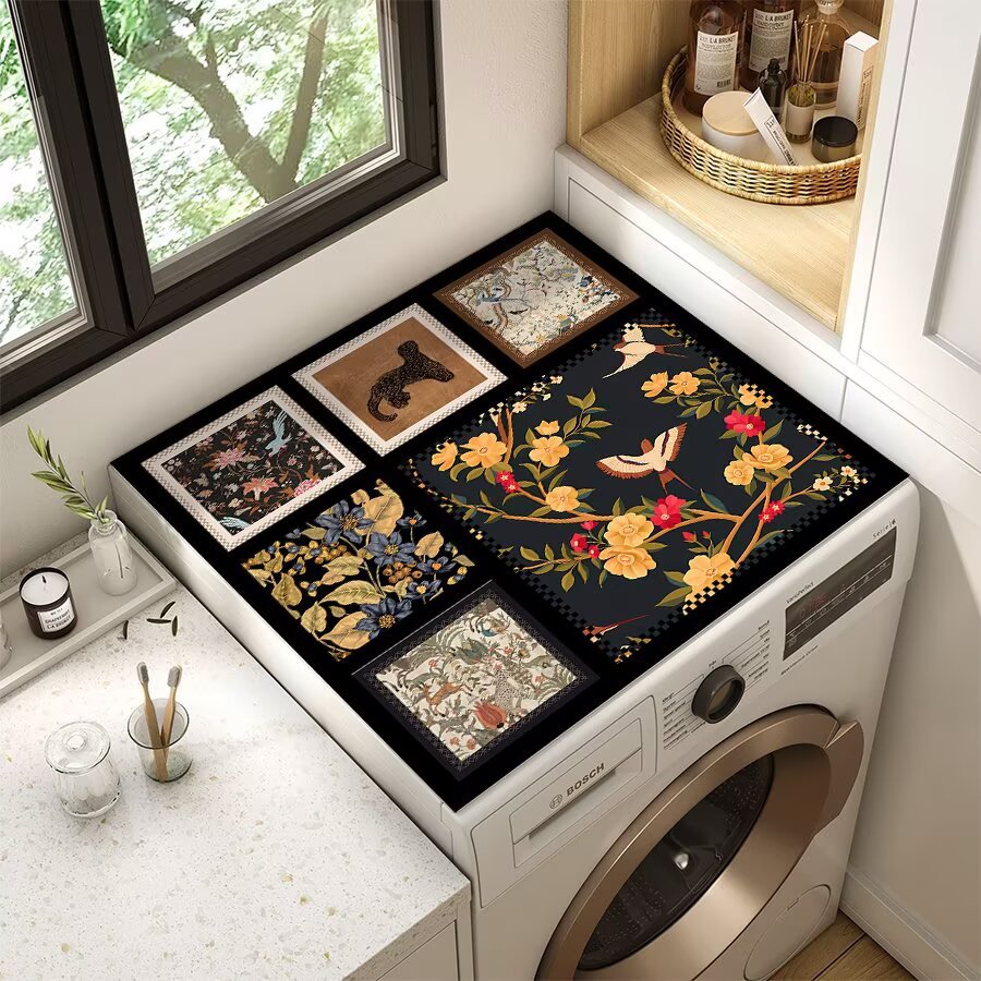 Wildlife-Themed Laundry Room Mat Stornfield